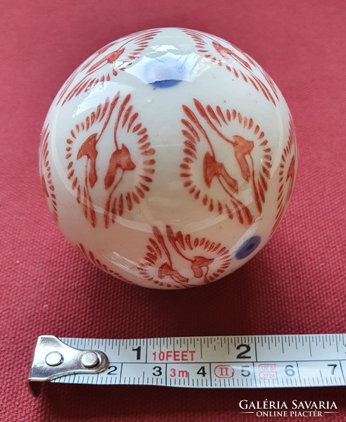 Porcelán gömb golyó kellék dekoráció dísz