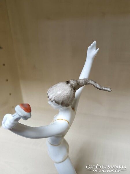 Hollóházi porcelán balerina
