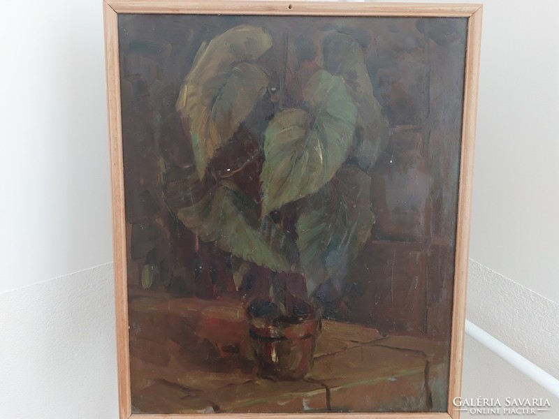 (K) balla lászló painting with frame 52*62 cm