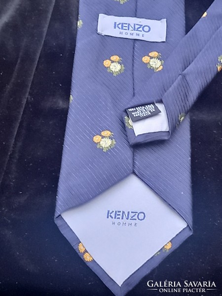 Midcentury luxus, vintage ruha: selyem nyakkendő - Kenzo Homme, Designer férfi öltözet