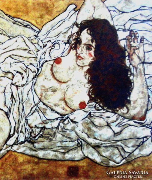 Egon schiele lithography, no halving offer at discount!