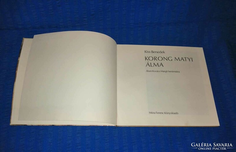 Benedek Kiss: Matyi Korong's Dream c. Book