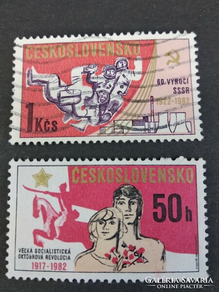Csehszlovákia 1982, októberi forradalom évfordulója