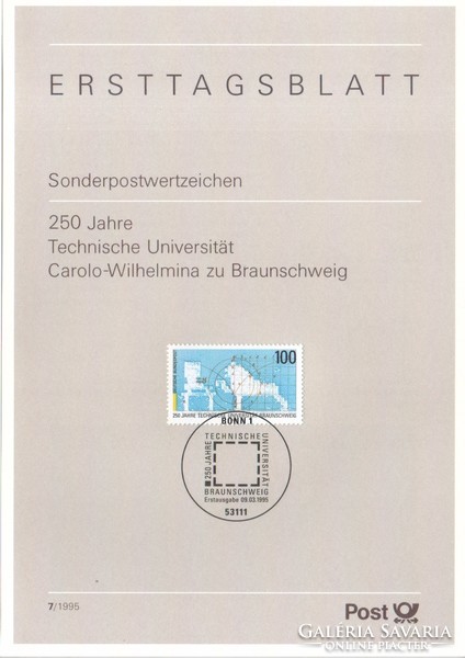 ETB 0076 Bundes 1783 ETB 7-1995     1,20 Euró