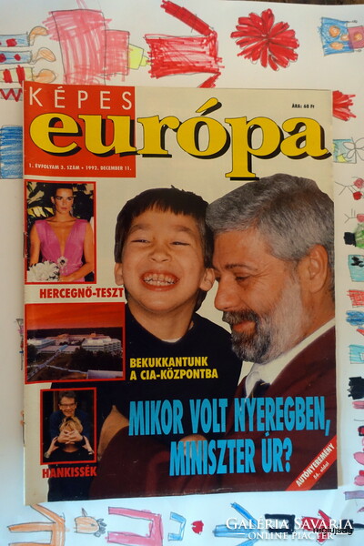1992 december 11  /  KÉPES európa  /  Újság - Magyar / Hetilap. Ssz.:  26376