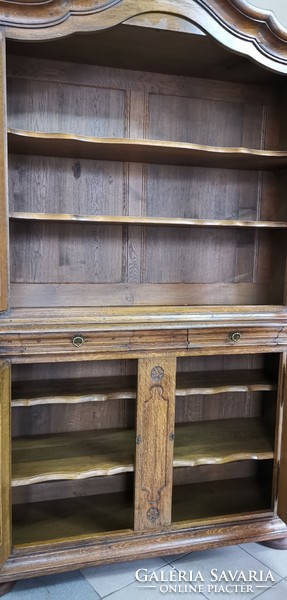 Oak sideboard, showcase, cabinet