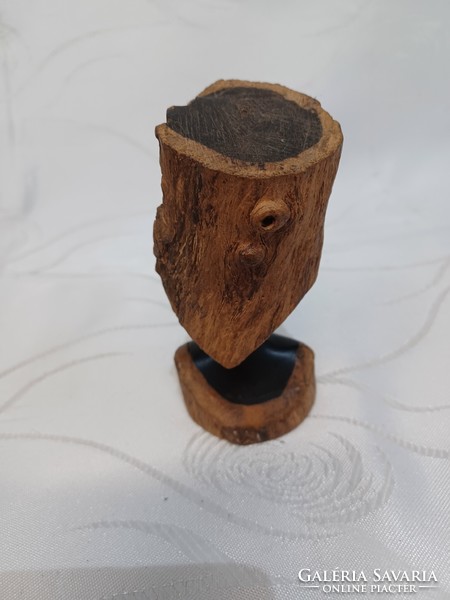 Ebony African woodcarving, sculpture