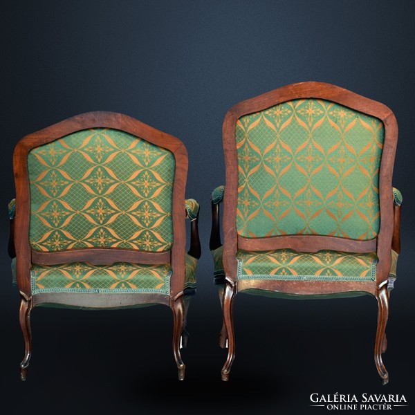 Pair of armchairs