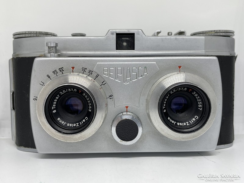 Belplasca old German stereo camera