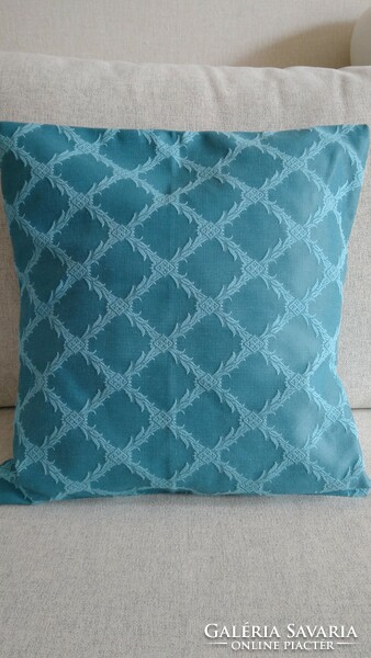 4 aqua blue decorative cushion covers - can be a showy gift (sold together, but individually on request)