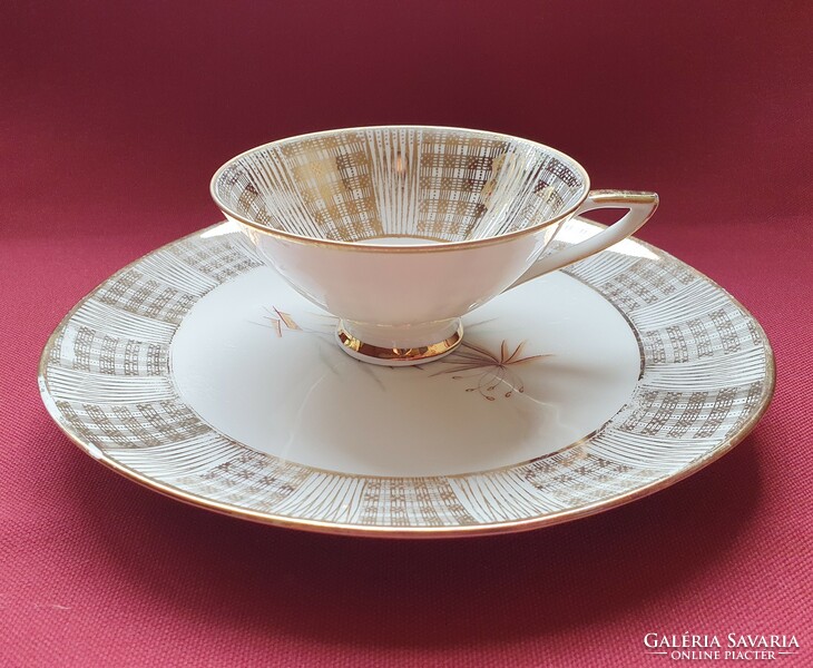 Winterling Röslau Bavarian German porcelain breakfast set incomplete cup small plate coffee tea