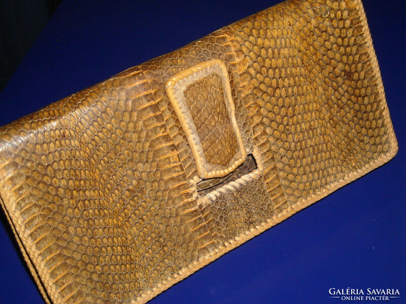 Snakeskin purse