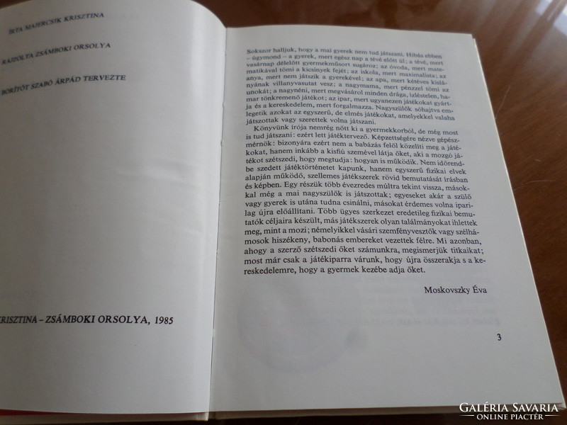 Ritka! Kolibri zsebkönyv, Kolibri zsebkönyvek: Régi, érdekes játékok, 1985