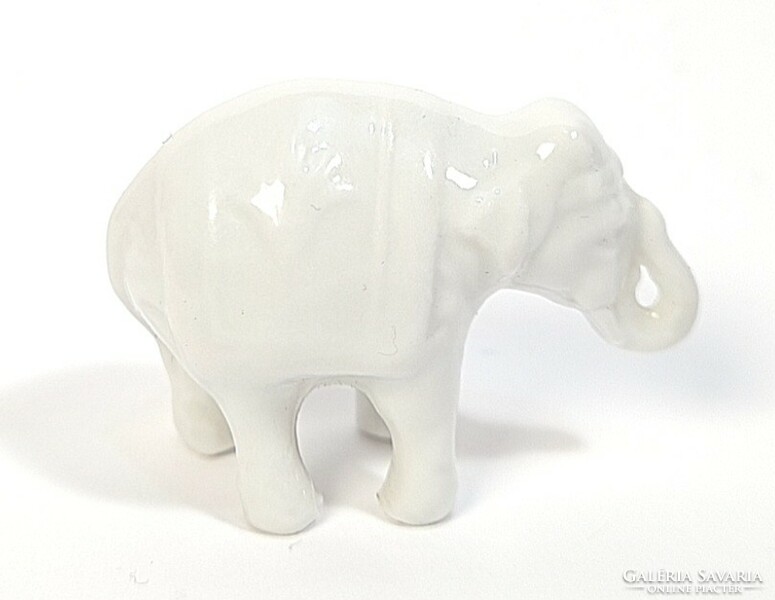 Rare miniature porcelain elephant figure