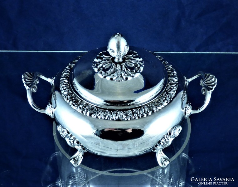 Beautiful, antique silver bonbonier, Paris, ca. 1840!!!