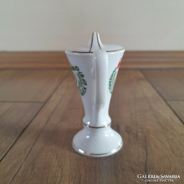 Old Raven House truck eb '87 porcelain mini goblet