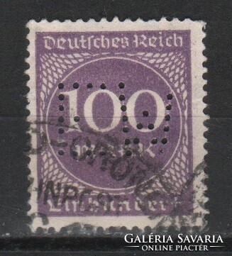 Céglyukasztásos 0670 Deutsches Reich Mi. 268 a      2,00 Euró