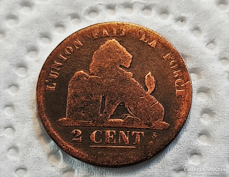 Belgium 2 cent 1836.