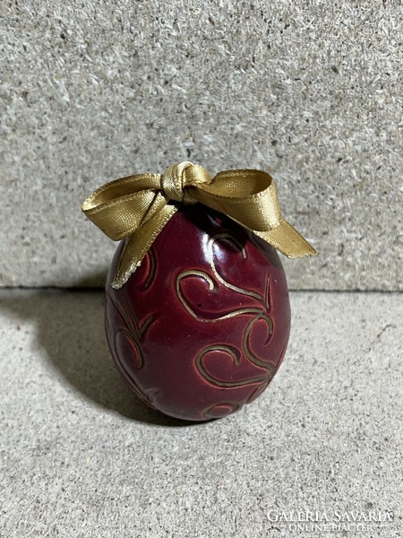 Ceramic Easter egg, size 7 x 4 cm. 4038