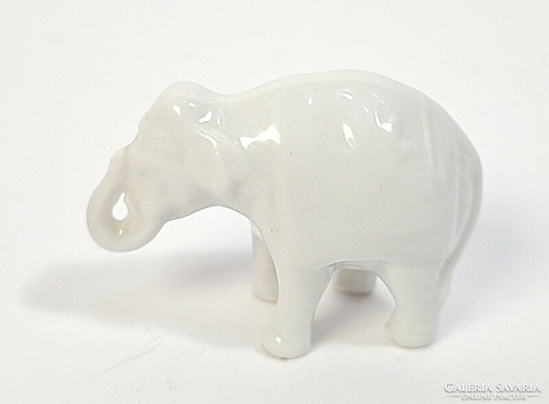 Rare miniature porcelain elephant figure