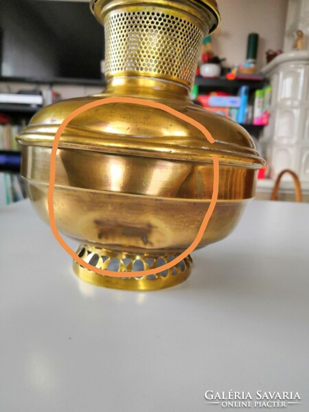 'Aladdin' modell' petróleum lámpa