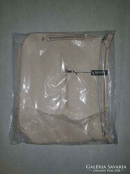 Maury large hobo bag with embossed panel studs