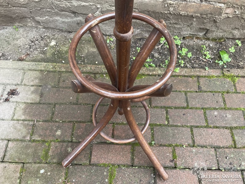 Thonet fa fogas akasztó ruhatartó antik retro