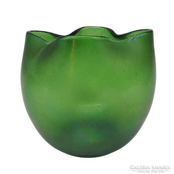Green corrugated glass - m771