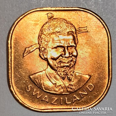 1982. Swaziland, 2 cents.Ii. King Sobhuza (1968 - 1985) (8)