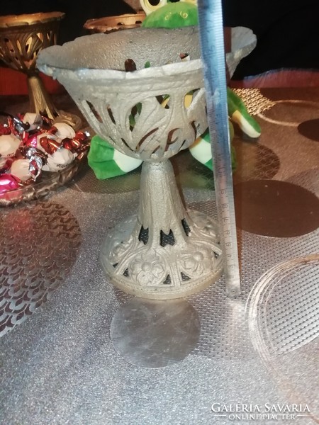 From the collection, a kerosene cup, base 8