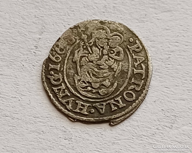 Lipót I denar 1688 körmöcbánya vf.