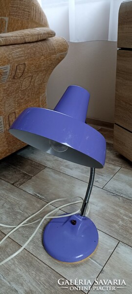 Retro purple deer table lamp