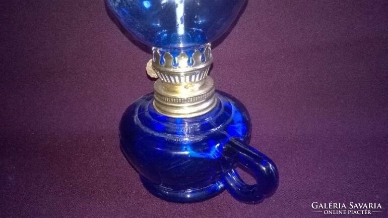 Blue table or walking kerosene lamp
