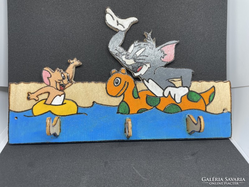 Tom & Jerry fali kulcstartó