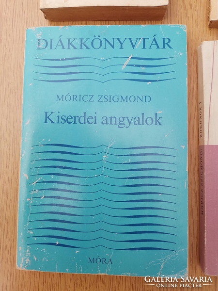 4 db.-os Móricz Zsigmond könyvcsomag - Kiserdei angyalok / Rokonok / A fáklya / Az ágytakaró ...