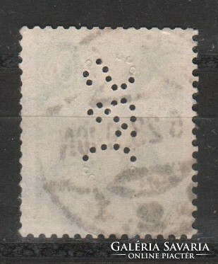 Company punched 0663 deutsches reich mi. 244 B €3.50