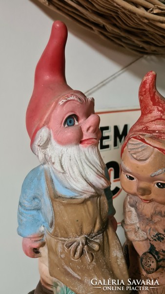 2 Heissner garden gnomes
