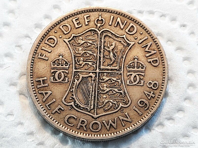 United Kingdom half crown 1948.