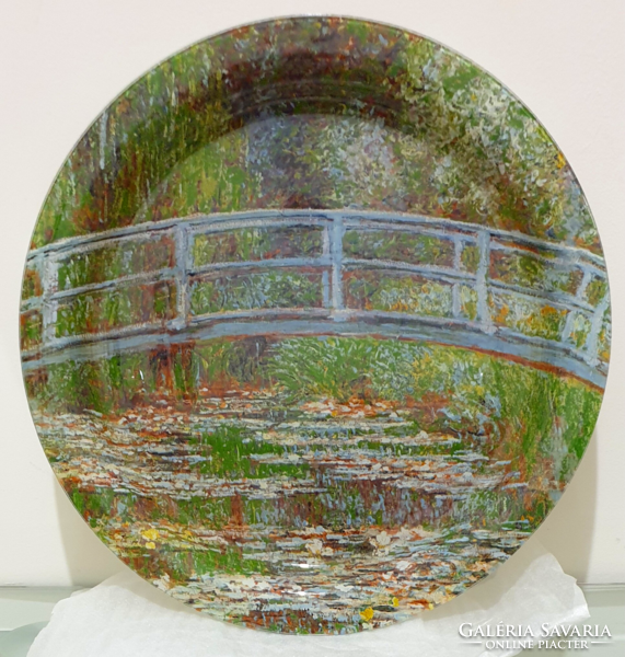 Monet: the water lily pond - decorative bowl 37 cm new!!!