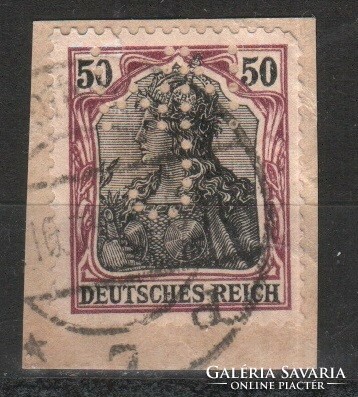 Company punched 0648 deutsches reich mi. 91 X €2.00