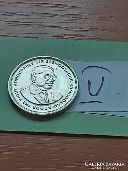 MAURITIUS 20 CENT 1999  Acél nikkel bevonattal   V