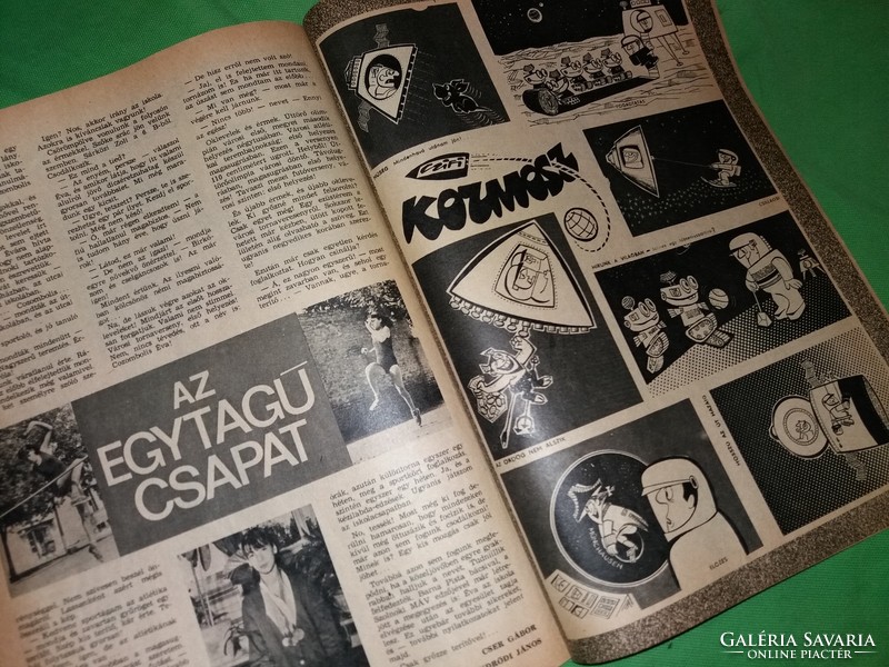 Régi 1969. október 16. PAJTÁS újság kultusz iskolai hetilap a képek szerint