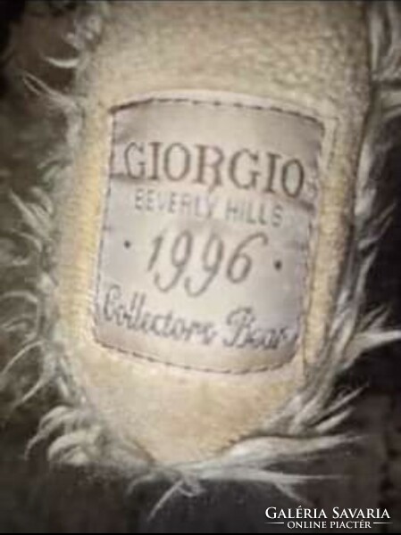 Giorgio beverly hills 1996 collectors teddy bear