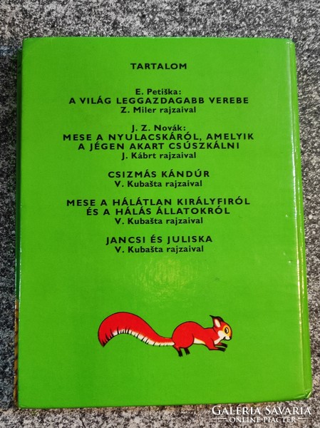 A világ leggazdagabb verebe és más történetek. Artia, 1979. Első kiadás. (5 mese a könyvben)