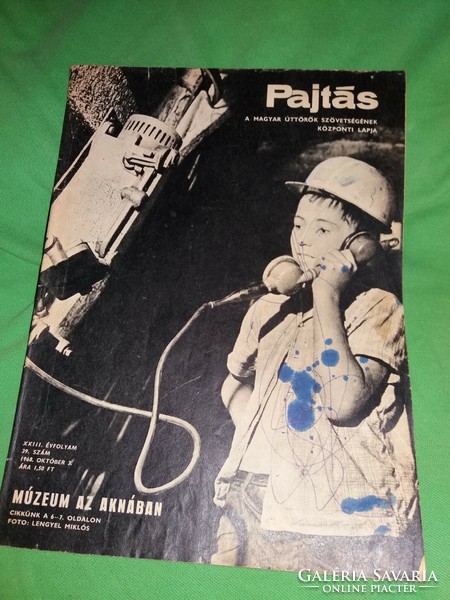 Old 1968. October 03. Pajtás newspaper cult school weekly according to the pictures