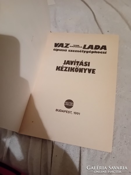 Vaz 2108 Samara Lada autó gépkocsi könyv javítási szerelési kézikönyv