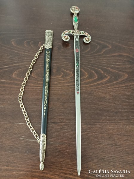 Medieval ornamental sword