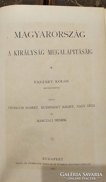 A Magyar Nemzet Története 10 kötetben, Szilágyi Sándor (szerk.)