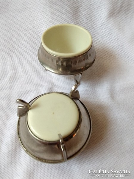 Antique table spice holders. Collectors.