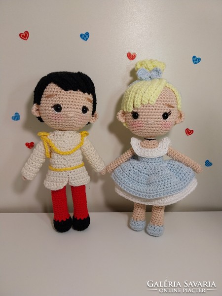 Crochet Cinderella and the Prince
